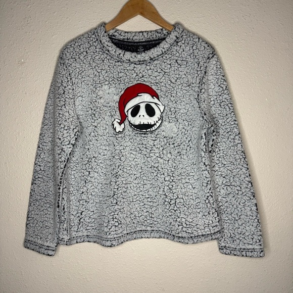 Disney The Burton’s Nightmare Before Christmas PJ Top Cozy Women’s Size M (8-10) - Picture 1 of 10